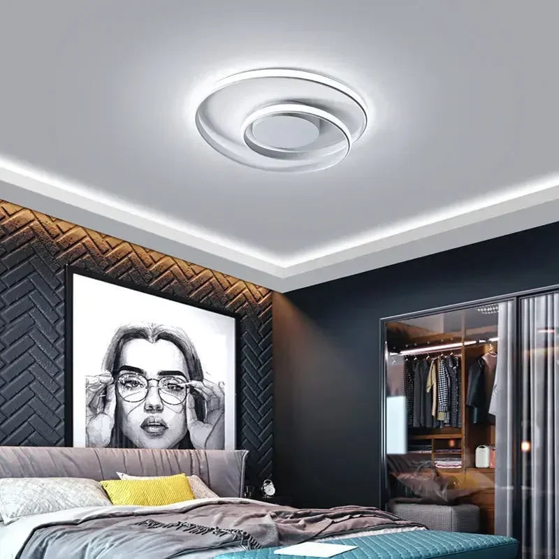 Plafonnier — Moderne en aluminium LED créatif nordique