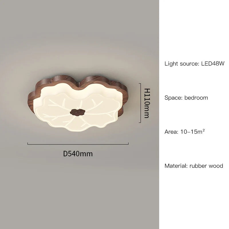 Lustre — Moderne en imitation bois design créatif éclairage intérieur