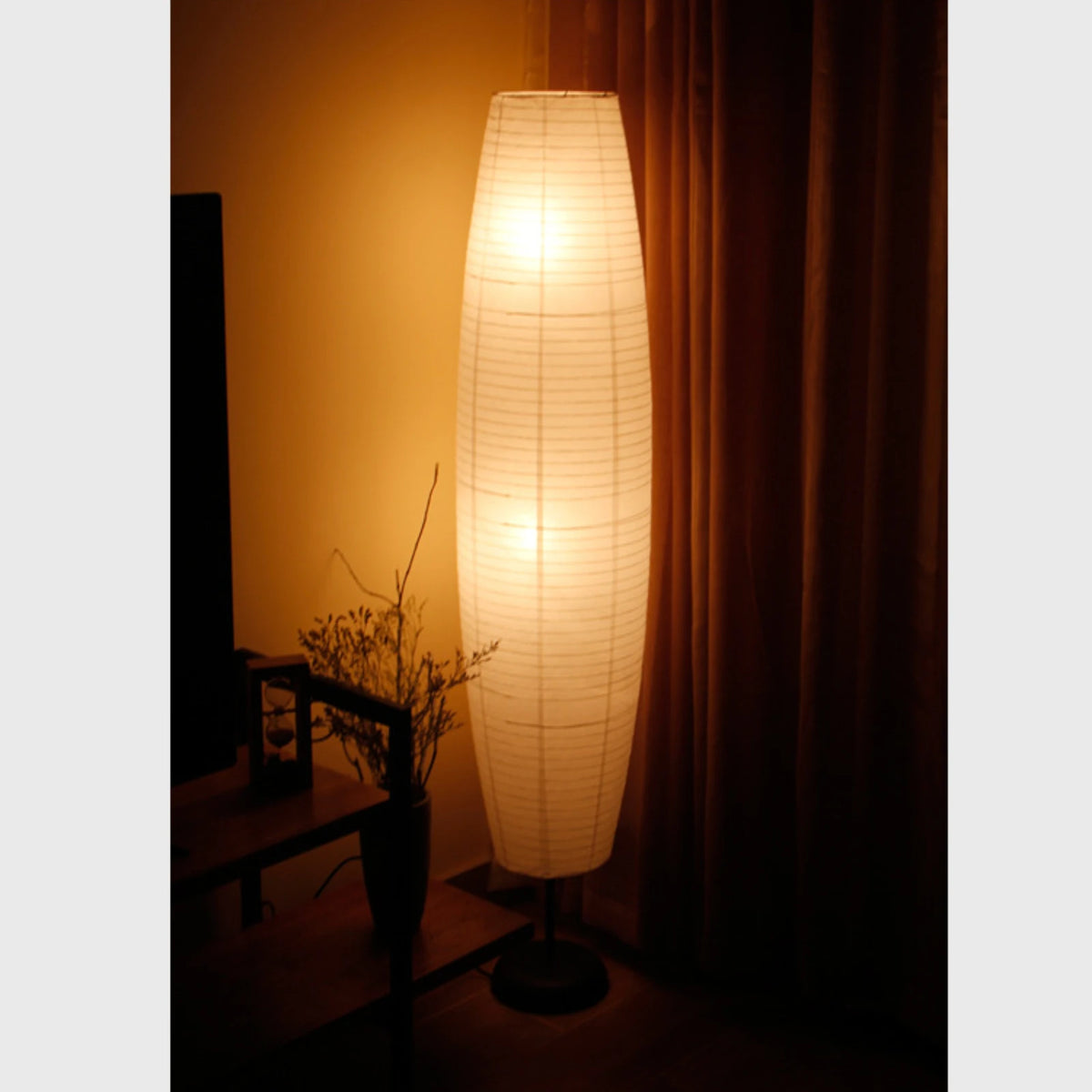 Abat-jour pour lampadaire en papier japonais de 117 cm – Auréline