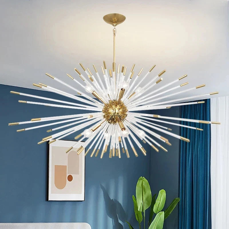Lustre — De luxe en forme de pissenlit éclairage décoratif en stock