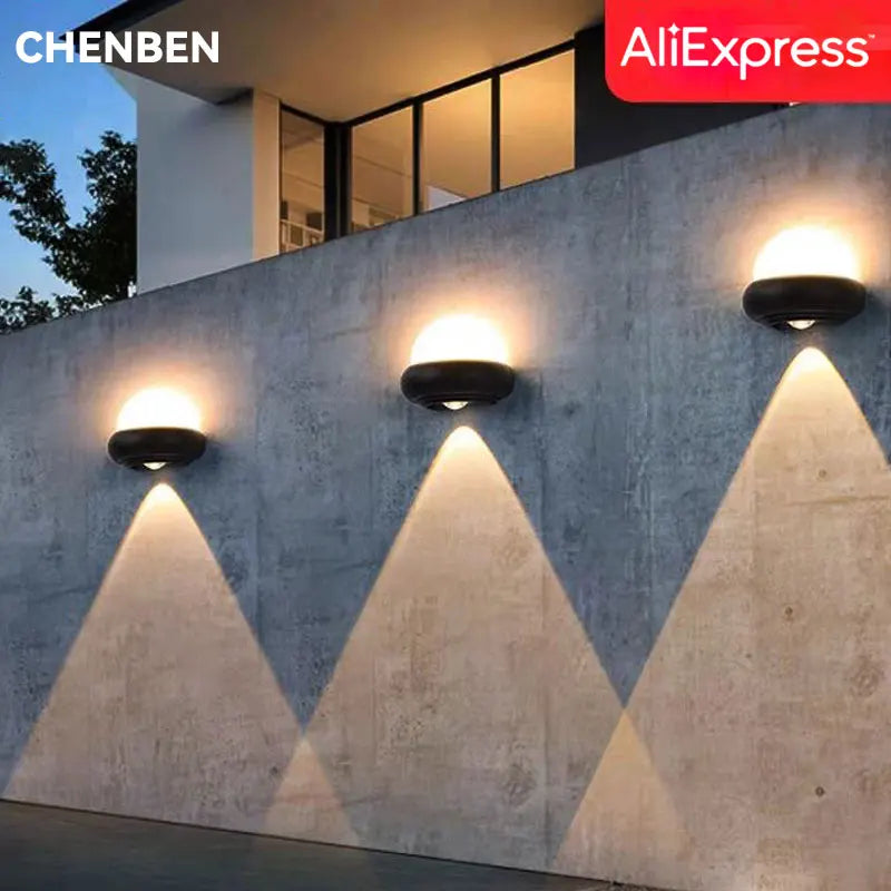 Applique murale — LED moderne pour extérieur et jardin