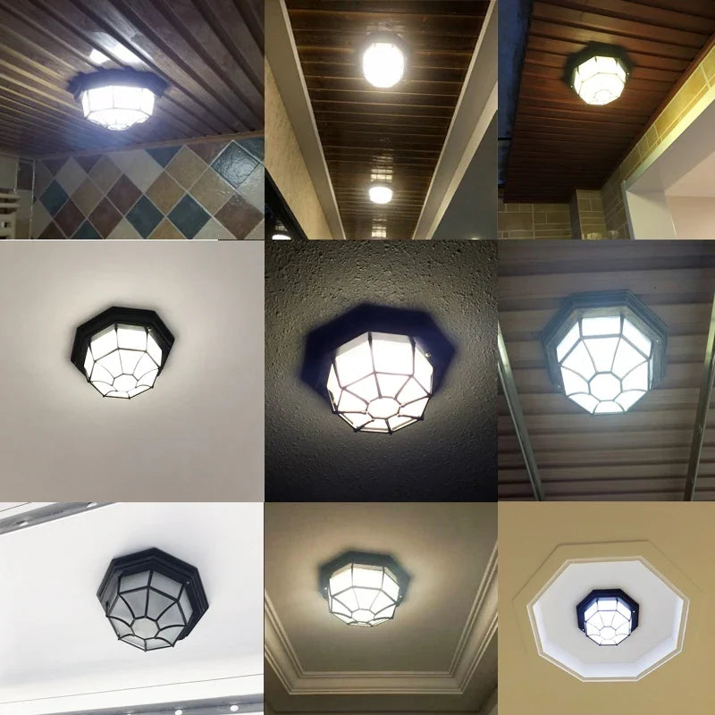 Plafonnier — LED minimaliste extérieur étanche pour espaces modernes