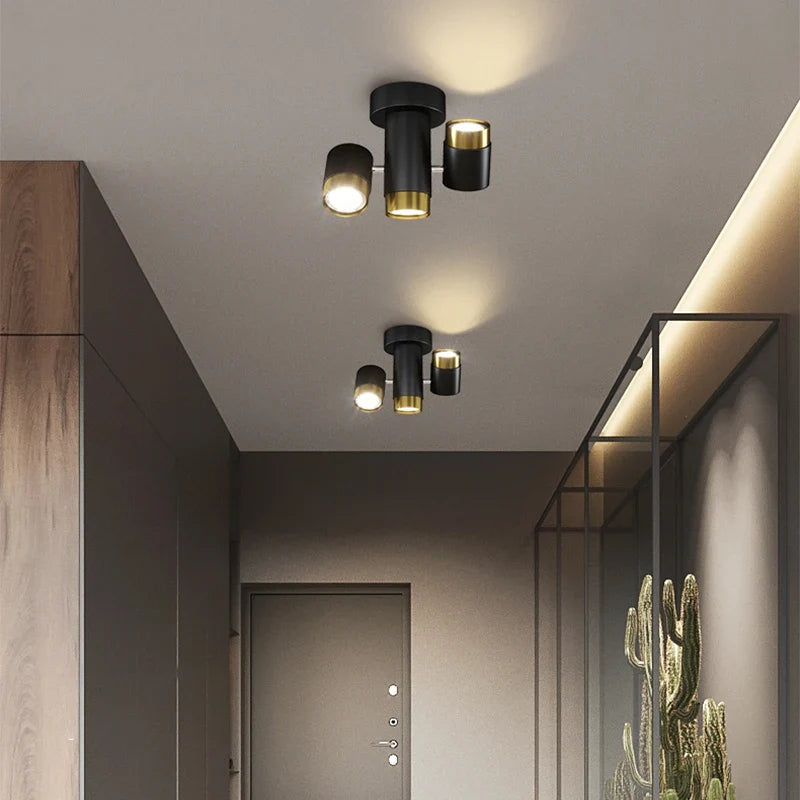 Plafonnier — LED nordique éclairage intérieur spot vestiaire chambre salon couloir cuisine décoration de la maison plafonniers