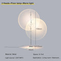 lampe de sol décorative luxe à projection dombres crépuscule et aube