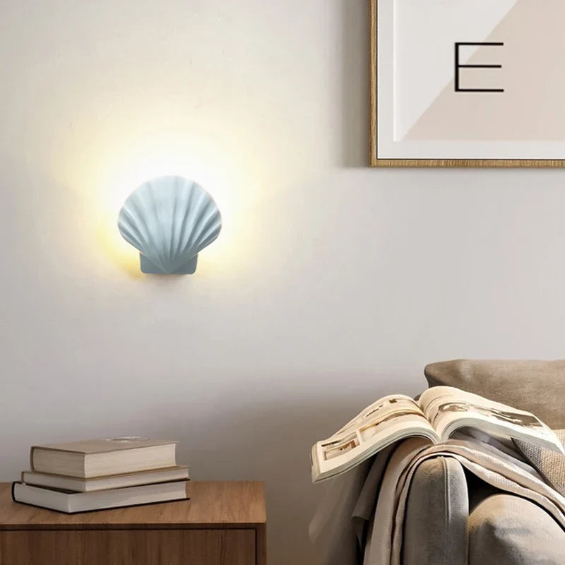 Applique murale — Extérieures Coquille étanche Creative Salon Chambre Applique murale extérieure LED Modélisation Allée Chambre Hôtel Éclairage