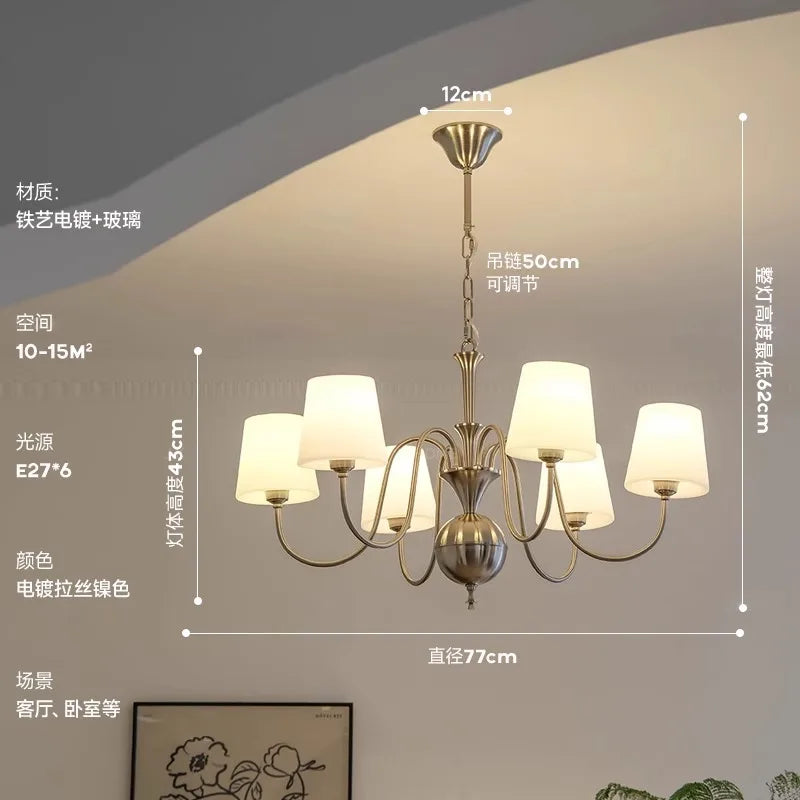 Lustre — Rétro français style bauhaus pour décoration élégante