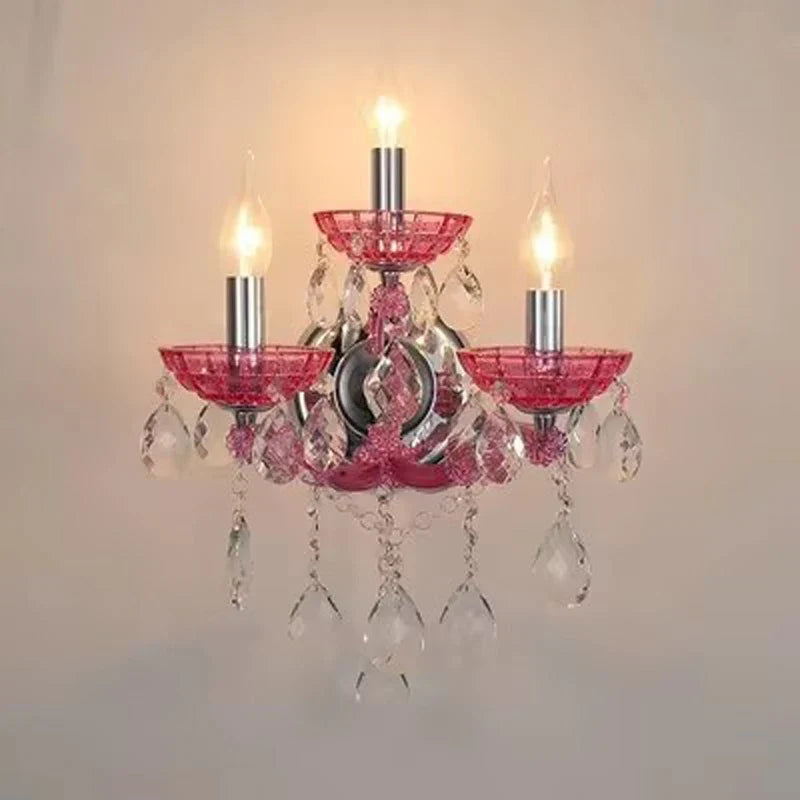Applique murale en cristal moderne pour décoration intérieure Thaïs Éveil - Reflets Étincelants & Décor Élégant