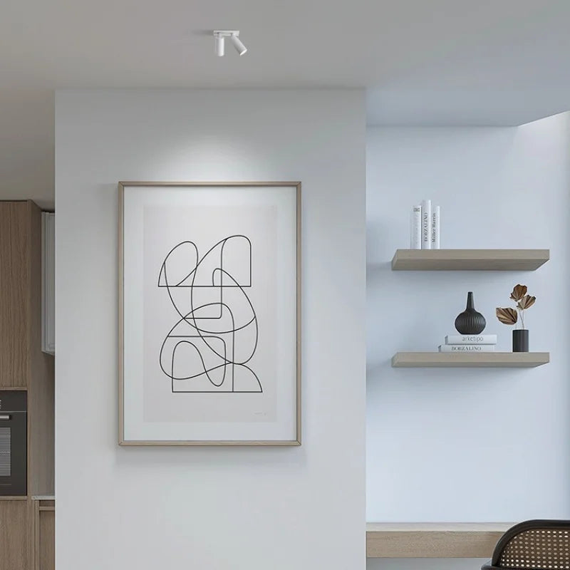 Spot led encastré mini éclairage d ambiance pour la maison Lysandre Rythme en Aluminium - Caractère & Élégance dans le Décor