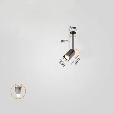 Projecteur à perche pour magasin et salon de manucure Orson Dessin en Métal - Simplicité & Caractère au Quotidien