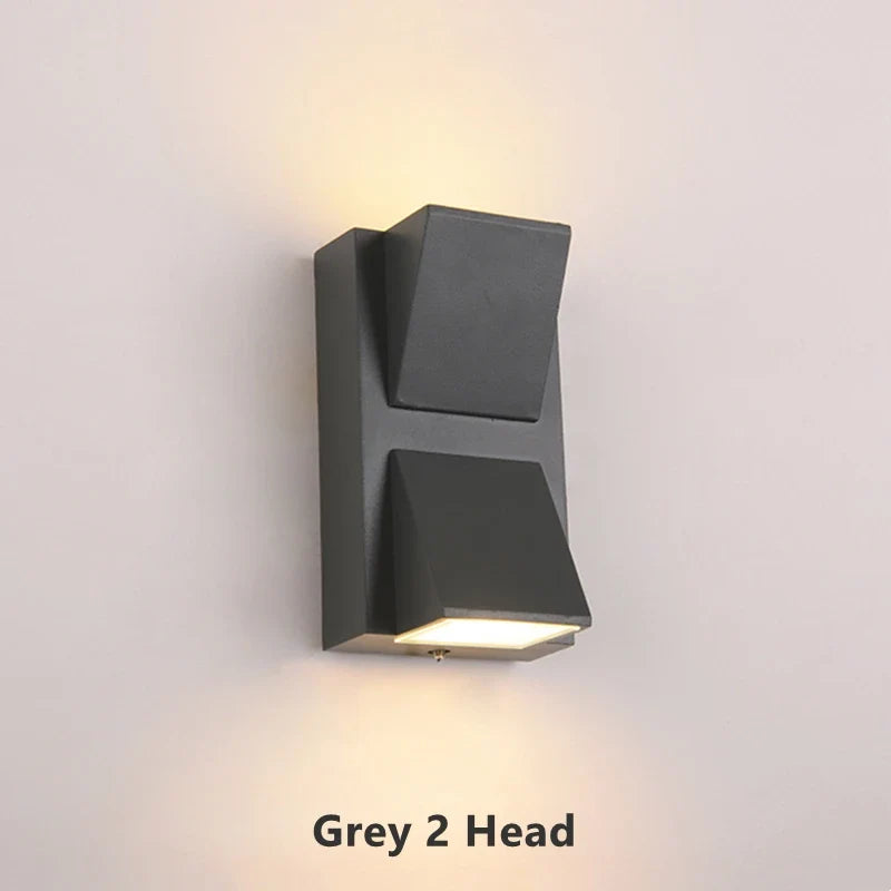Applique murale — LED extérieure moderne étanche pour jardin et balcon
