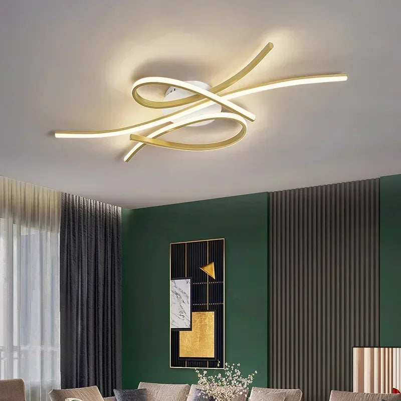 Plafonnier led moderne pour hôtel et intérieur Virgile Détour - Esprit Contemporain & Décor Élégant