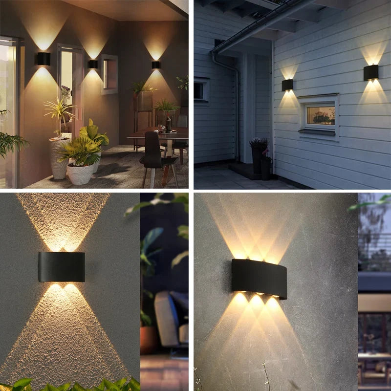 Applique murale — Extérieure LED luminaire étanche pour jardin décoratif