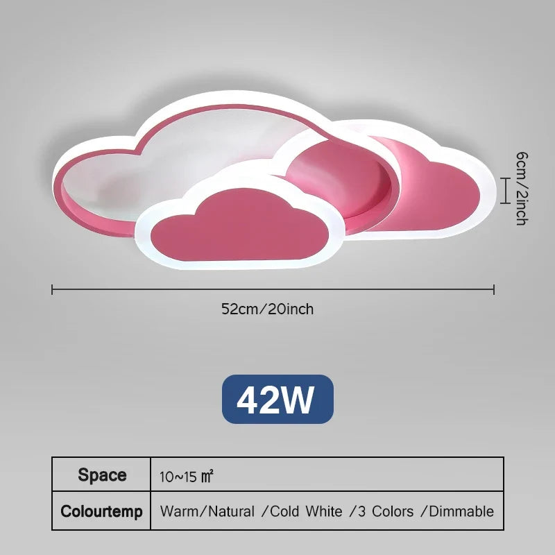 Plafonnier led ultra minces creative clouds pour diverses pièces Apolline Accord en Aluminium - Lignes Dessinées & Décor Raffiné