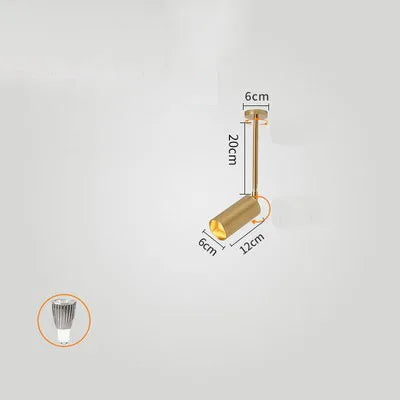 Projecteur à perche pour magasin et salon de manucure Orson Dessin en Métal - Simplicité & Caractère au Quotidien