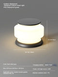 lampe solaire étanche pour éclairage extérieur moderne jardin et paysage