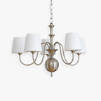 Olmiris Chandelier Nickel Élégant - Neutralighting