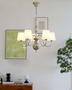 Olmiris Chandelier Nickel Élégant - Neutralighting
