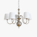 Olmiris Chandelier Nickel Élégant - Neutralighting