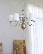 Olmiris Chandelier Nickel Élégant - Neutralighting