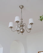 Olmiris Chandelier Nickel Élégant - Neutralighting