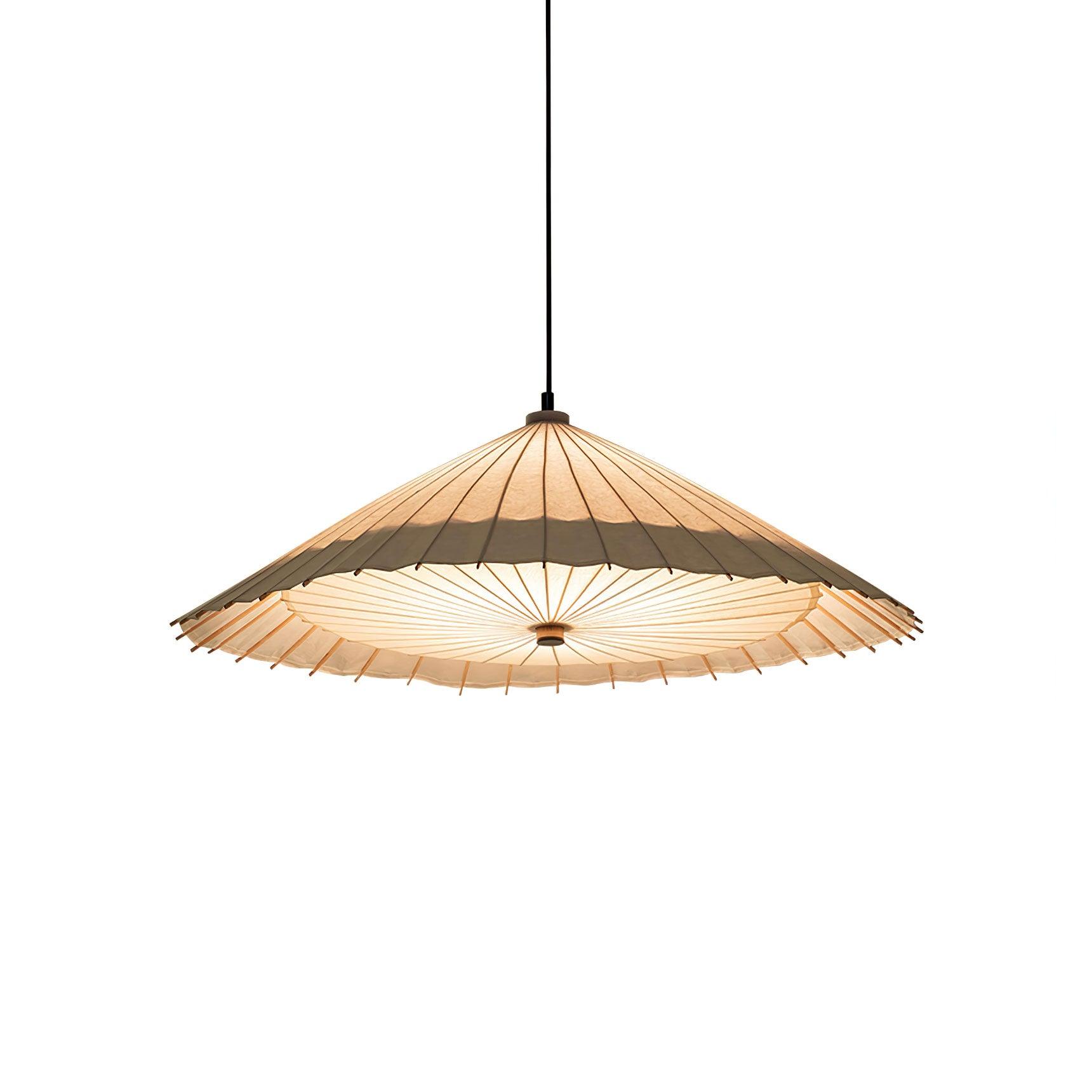 Solara Suspension Parapluie en Papier Plissé Salle à Manger - Neutralighting