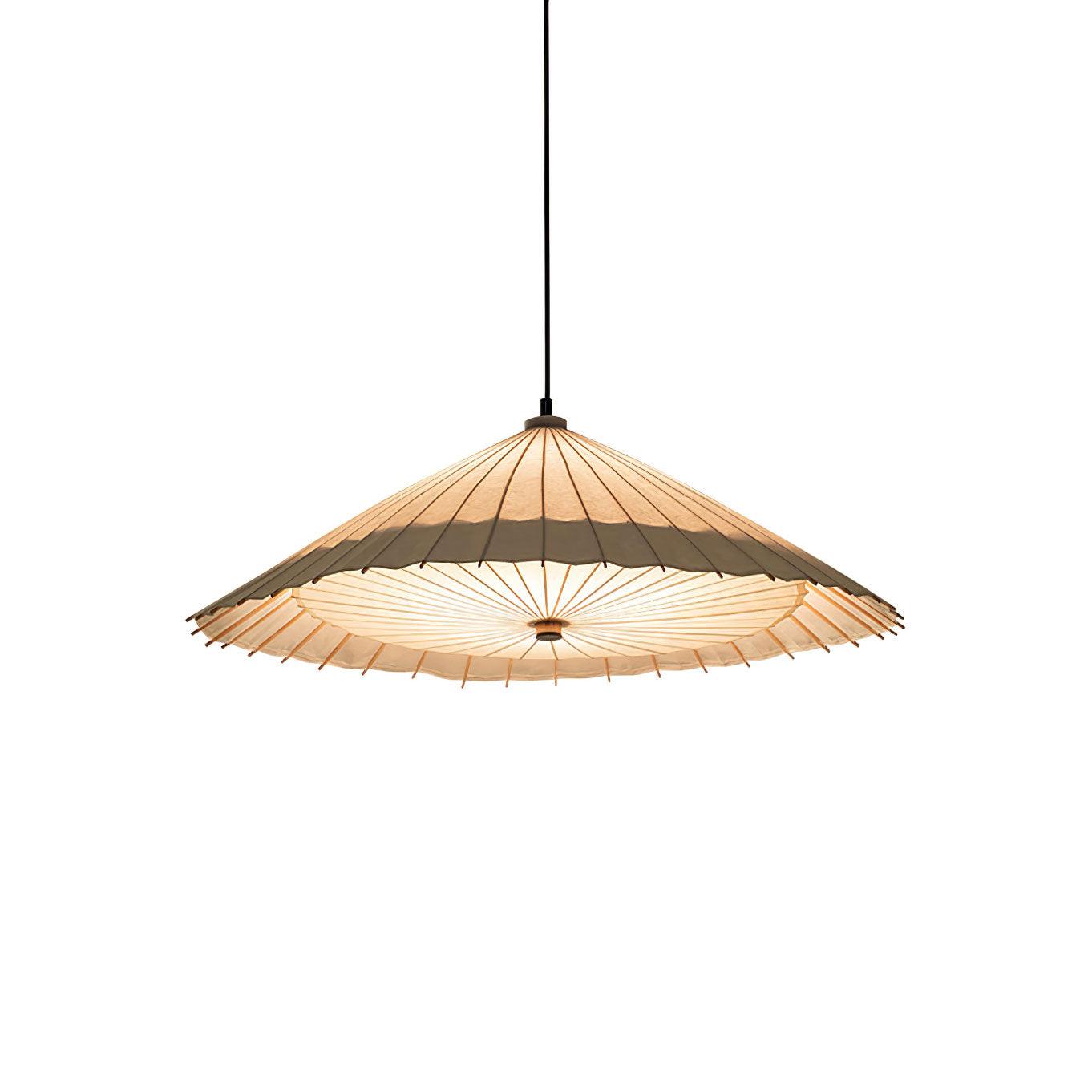 Solara Suspension Parapluie en Papier Plissé Salle à Manger - Neutralighting