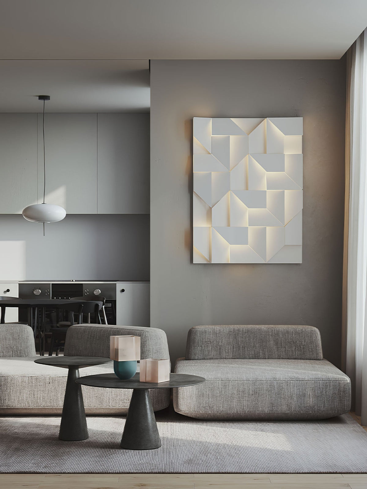 Zoliria Applique Murale en Métal Moderne - Neutralighting