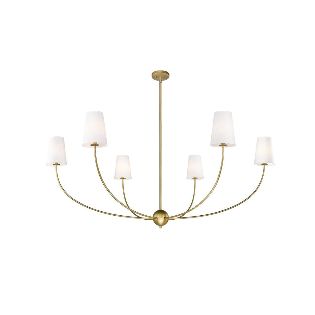 Vetheisra Lustre en Laiton et Tissu Style Industriel Vintage - Neutralighting