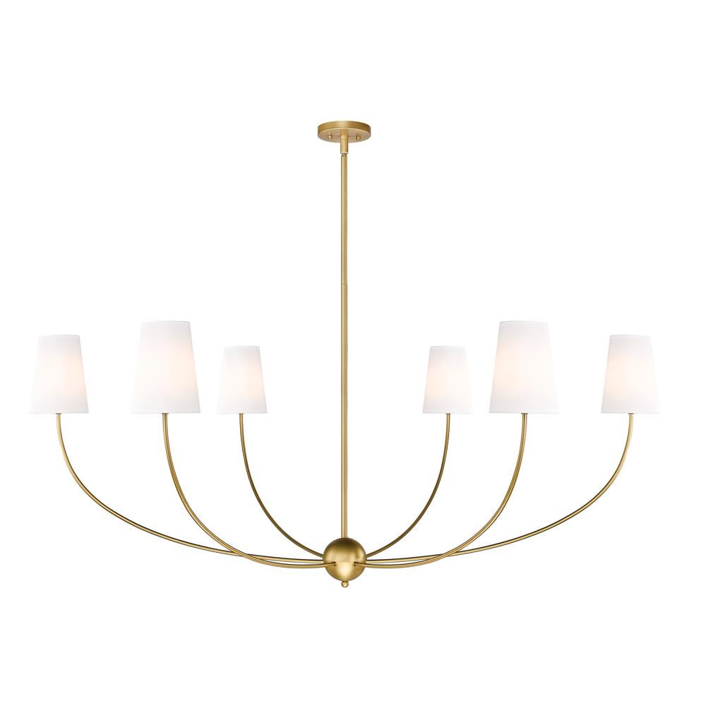 Vetheisra Lustre en Laiton et Tissu Style Industriel Vintage - Neutralighting