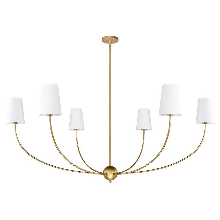 Vetheisra Lustre en Laiton et Tissu Style Industriel Vintage - Neutralighting