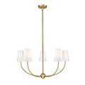 Vetheisra Lustre en Laiton et Tissu Style Industriel Vintage - Neutralighting