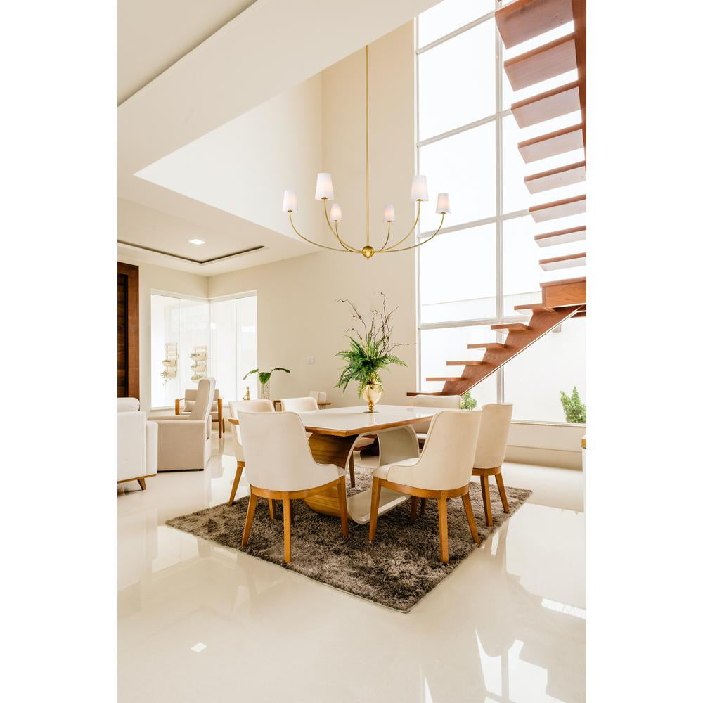 Vetheisra Lustre en Laiton et Tissu Style Industriel Vintage - Neutralighting