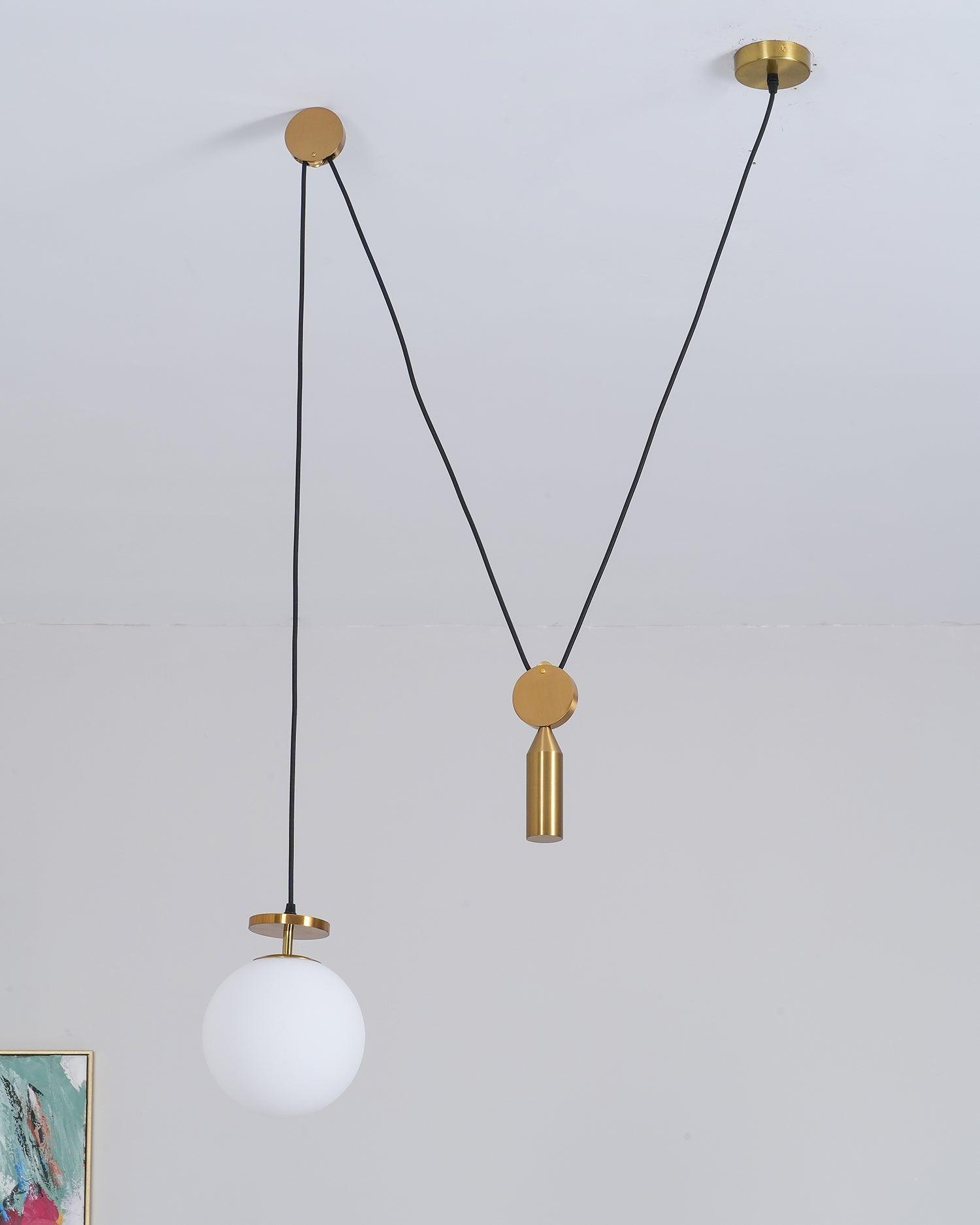 Lustra Chandelier en Forme Géométrique Art - Neutralighting