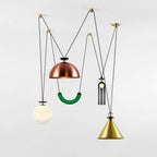 Lustra Chandelier en Forme Géométrique Art - Neutralighting