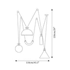 Covine Suspension réglable multi-formes - Neutralighting