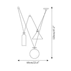 Covine Suspension réglable multi-formes - Neutralighting