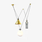 Lustra Chandelier en Forme Géométrique Art - Neutralighting