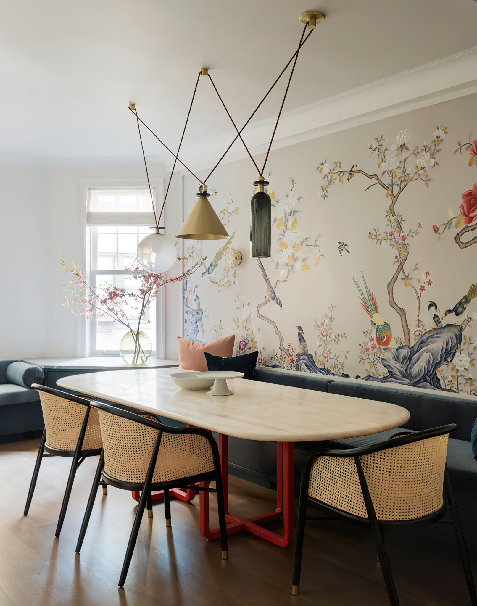 Lustra Chandelier en Forme Géométrique Art - Neutralighting