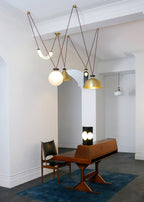 Lustra Chandelier en Forme Géométrique Art - Neutralighting
