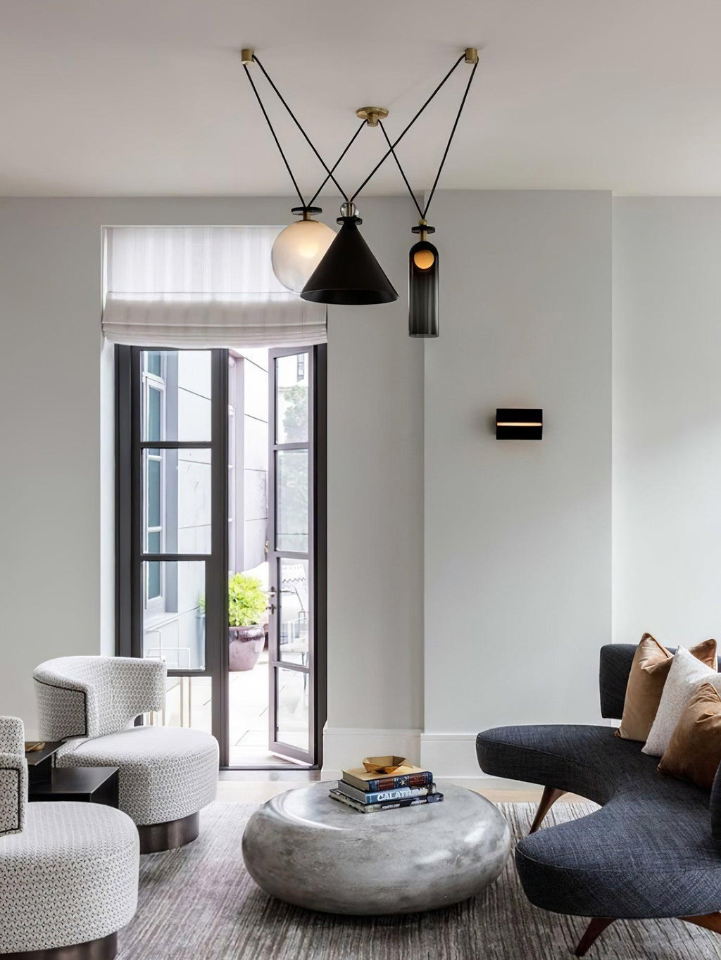 Lustra Chandelier en Forme Géométrique Art - Neutralighting