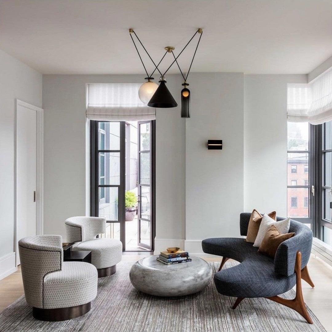 Lustra Chandelier en Forme Géométrique Art - Neutralighting