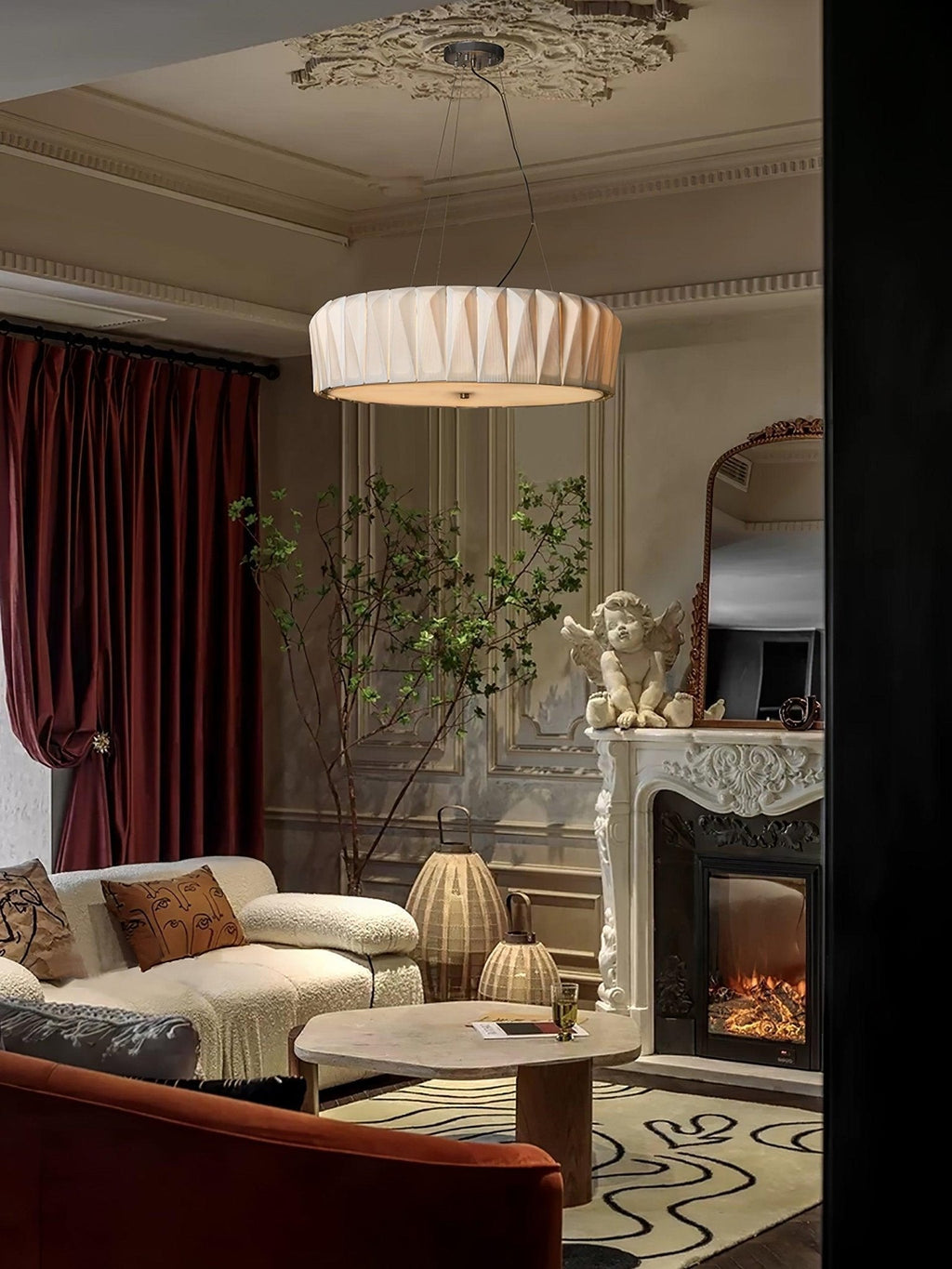 Vaeliora Côtes Céramique Suspension Lumière - Neutralighting
