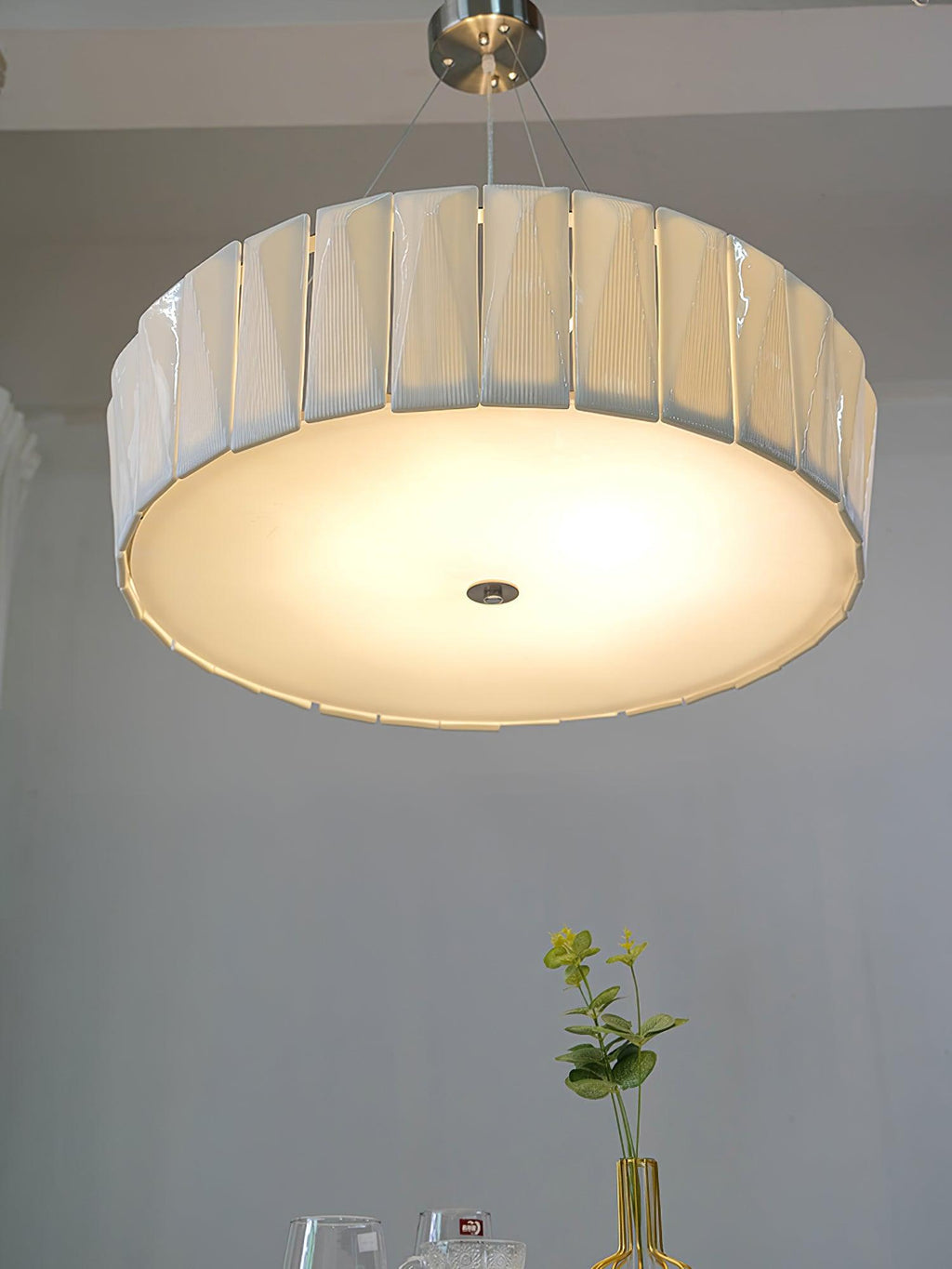 Vaeliora Côtes Céramique Suspension Lumière - Neutralighting