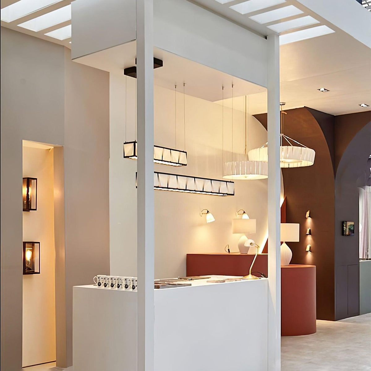 Vaeliora Côtes Céramique Suspension Lumière - Neutralighting