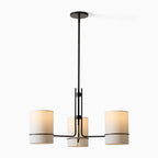 Eurvinel Lustre En Laiton Et Tissu Art Nordique Premium - Neutralighting