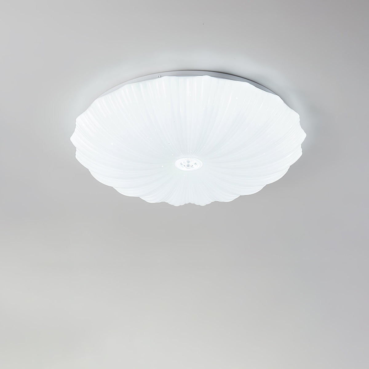 Coloria Lampe de Plafond Ronde Art Nordique Coquillage - Neutralighting