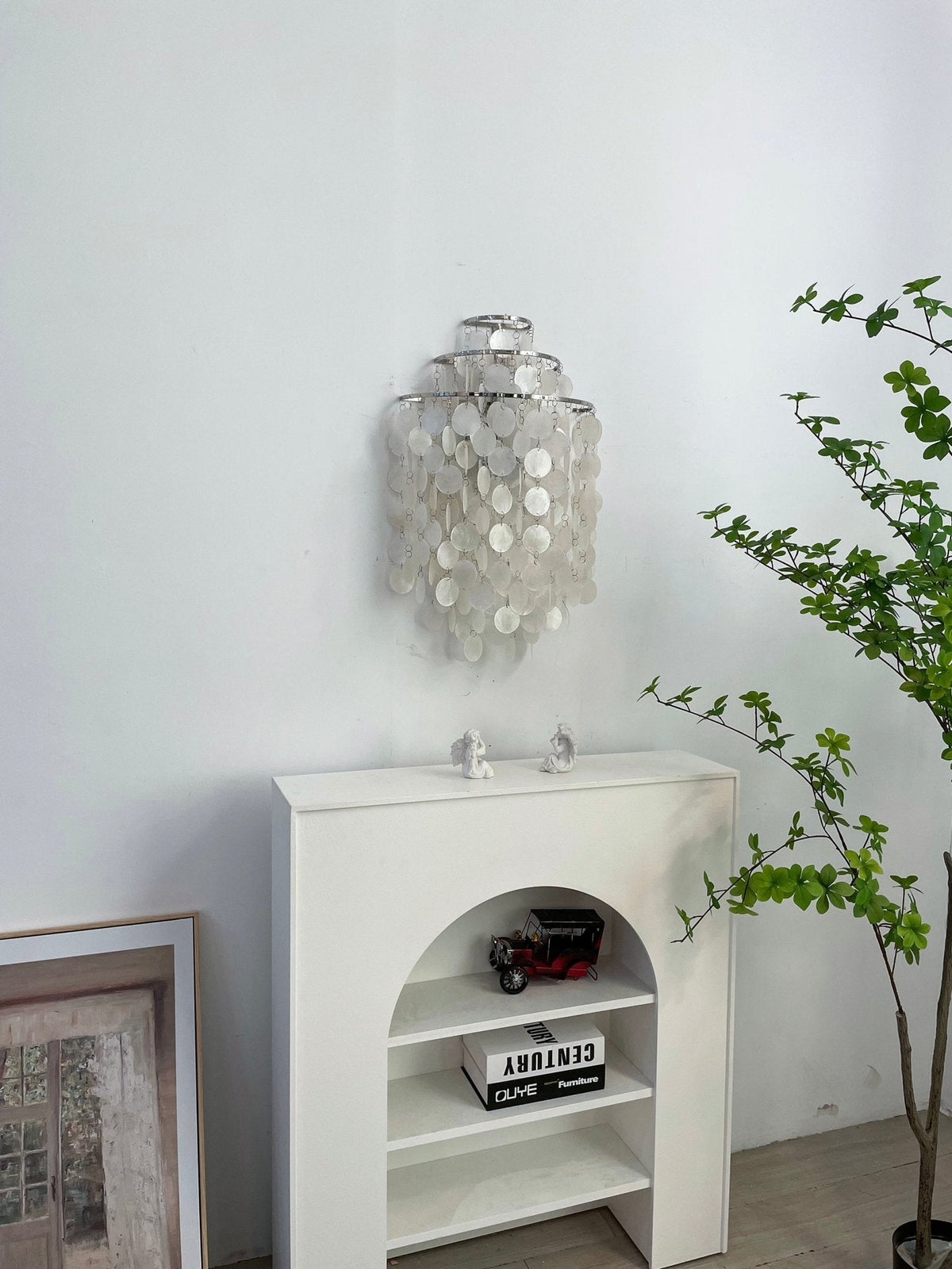 Shell Applique murale de luxe postmoderne en cascade - Neutralighting