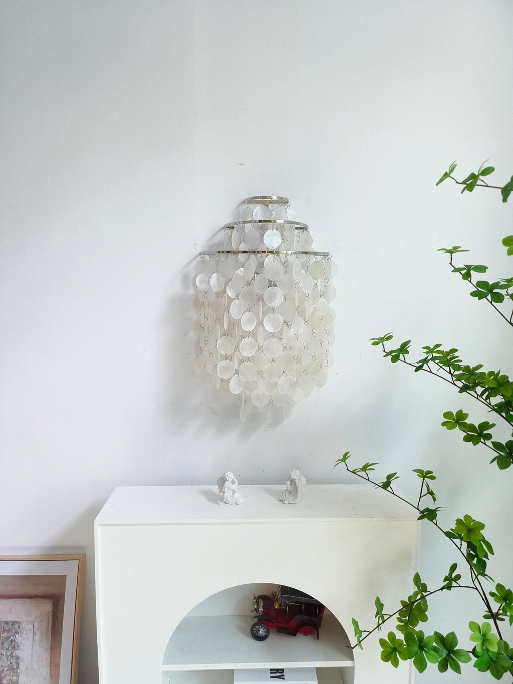 Shell Applique murale de luxe postmoderne en cascade - Neutralighting