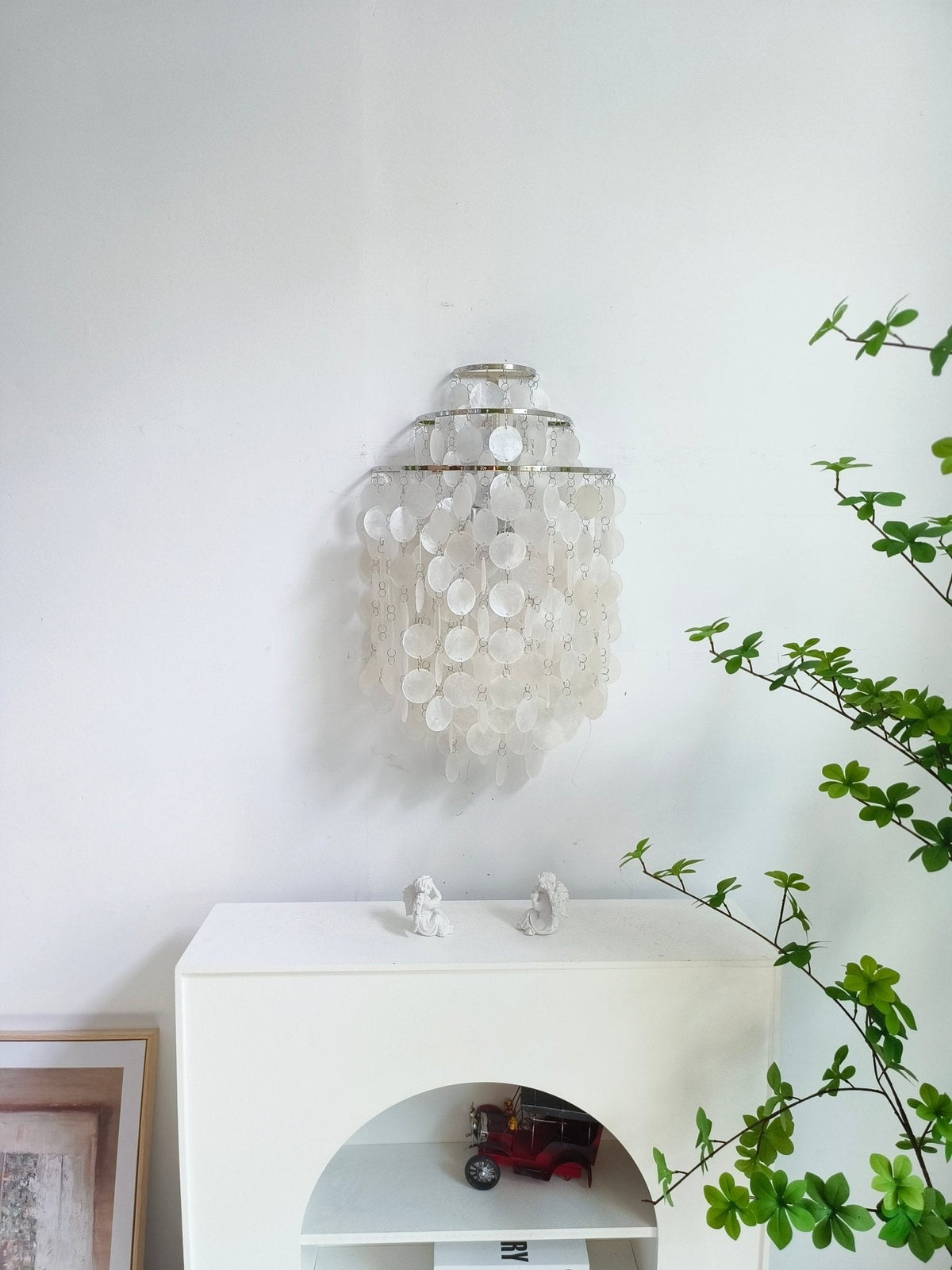 Shell Applique murale de luxe postmoderne en cascade - Neutralighting