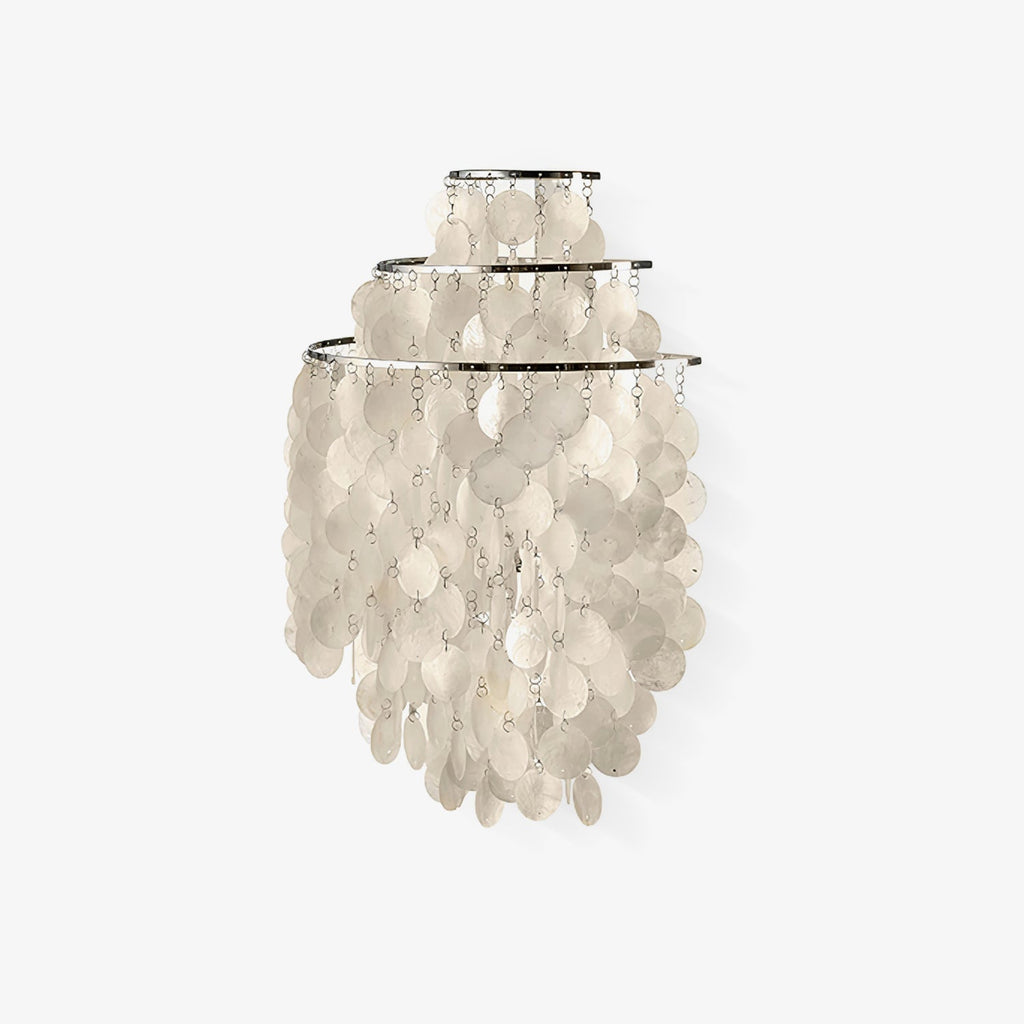 Shell Applique murale de luxe postmoderne en cascade - Neutralighting